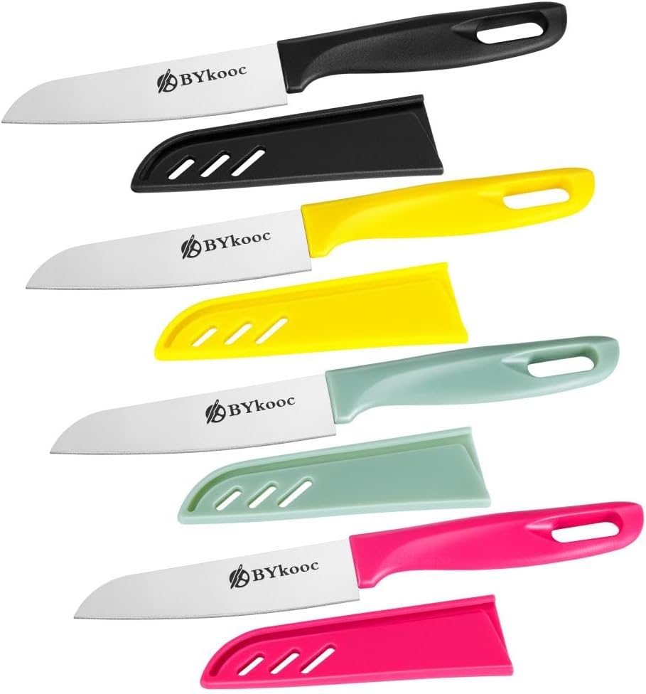 Colorful Kitchen Paring Knife Set