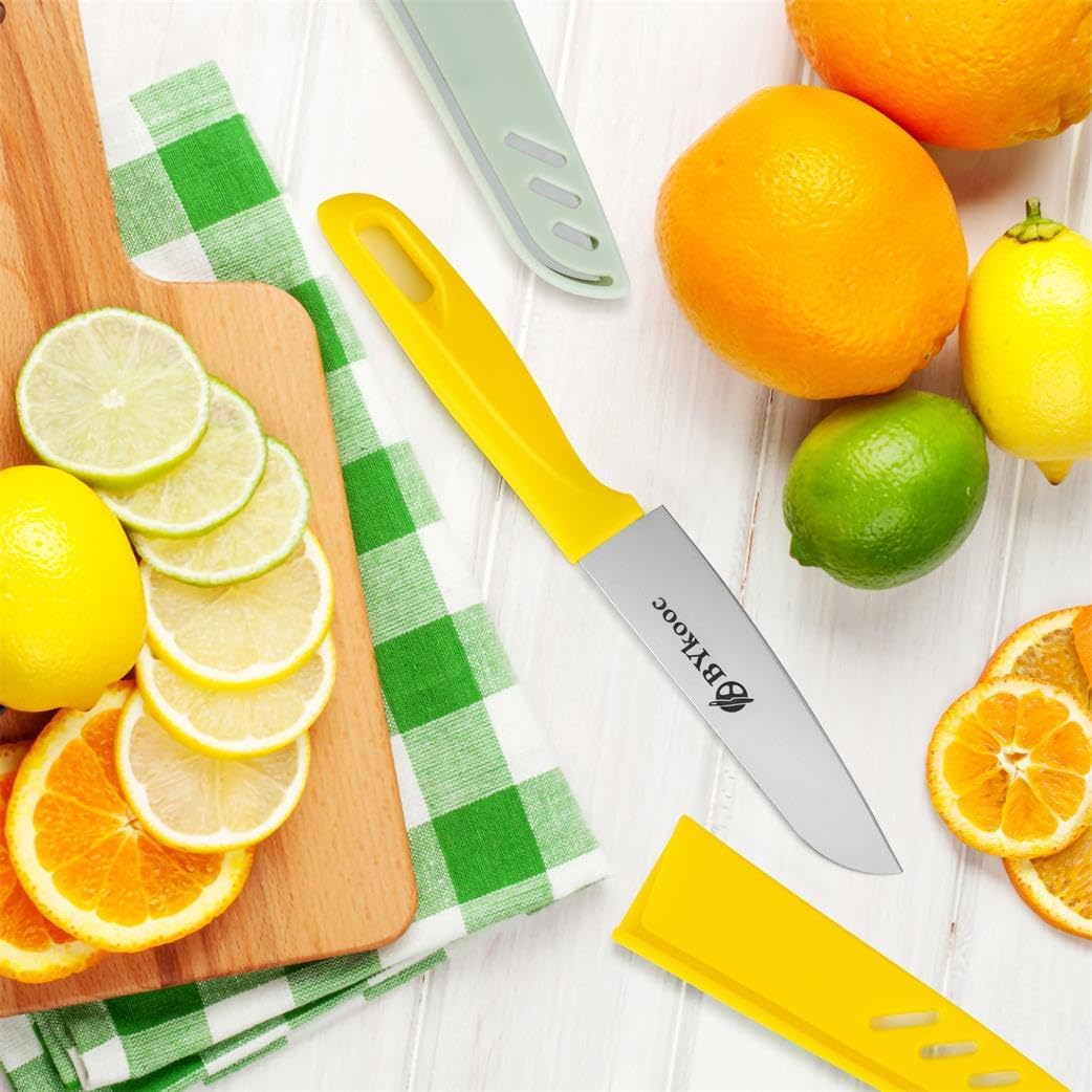 Colorful Kitchen Paring Knife Set
