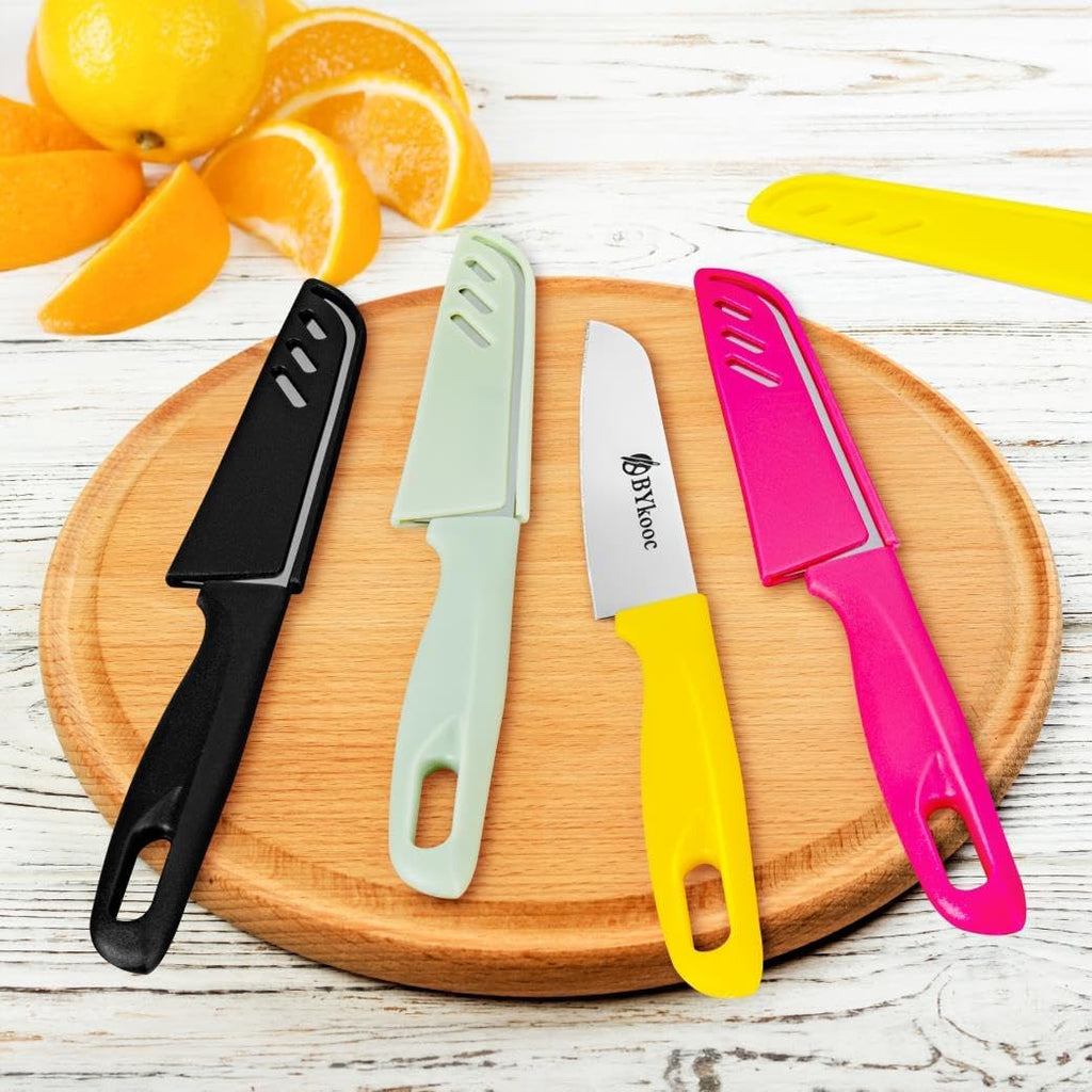 Colorful Kitchen Paring Knife Set