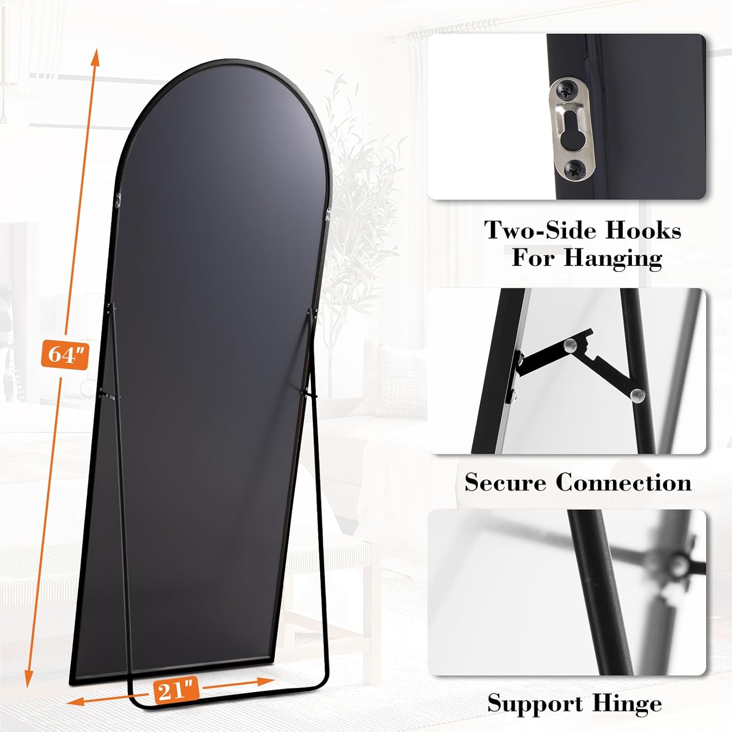 Elegant Full-Length Mirror