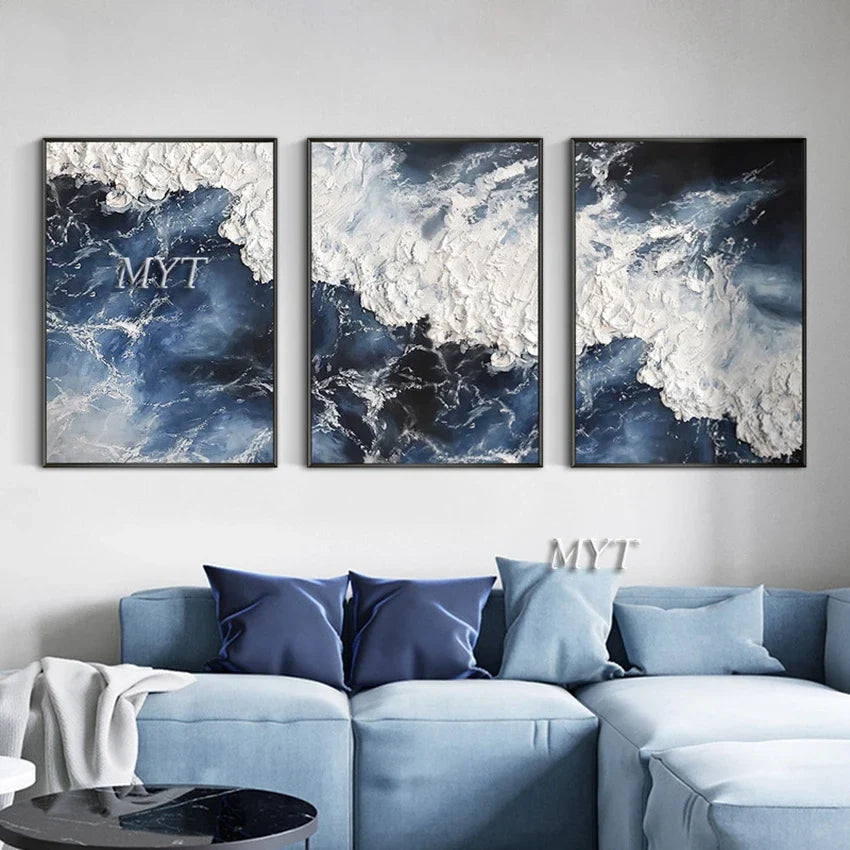Elegant 3D Floral Art Canvas